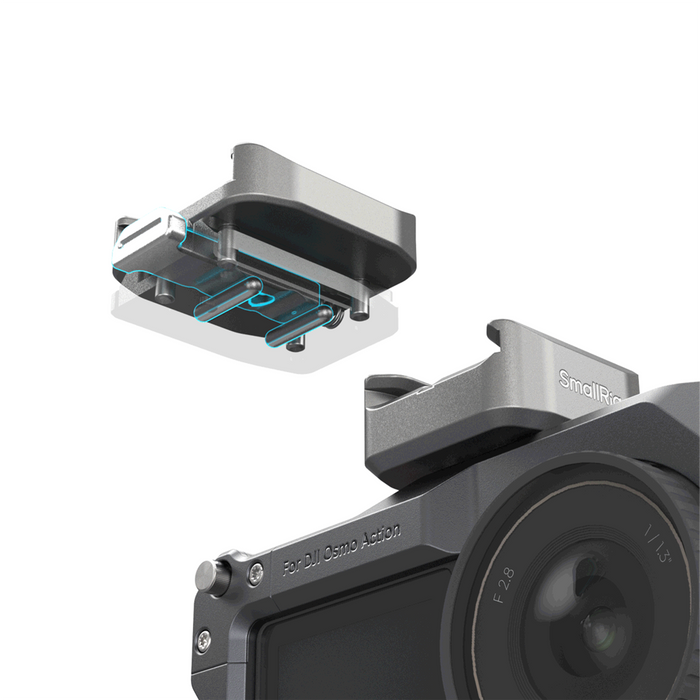 SmallRig HawkLock H18 Quick Release Support with Cold Shoe Receiver 4500