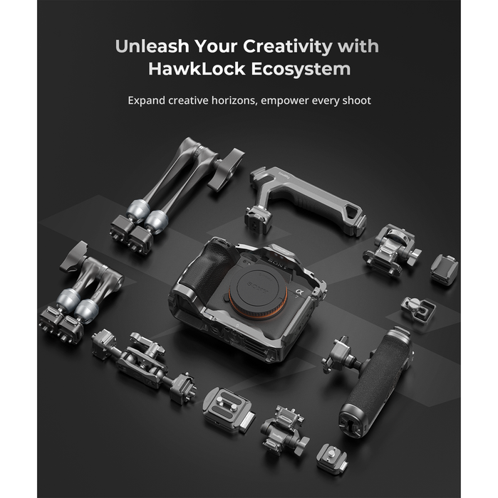 SmallRig HawkLock H18 Quick Release Support with Cold Shoe Receiver 4500