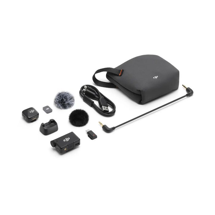 DJI Mic Mini (1 TX + 1 RX) — Glazer's Camera DJI Mic Mini (1 TX + 1 RX) — Glazer's Camera