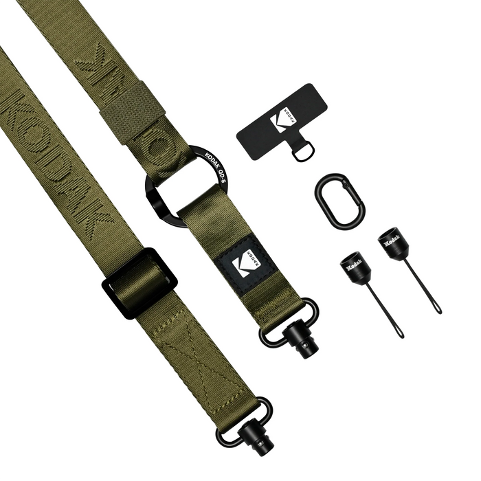 Kodak Multi-Purpose Camera Strap, 32-57" - Olive