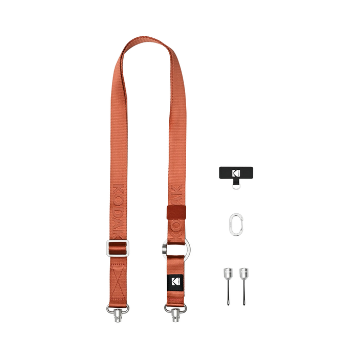Kodak Multi-Purpose Camera Strap, 32-57" - Burgundy