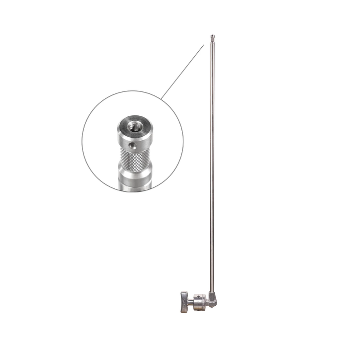 Matthews 40" C+Stand with Spring Loaded Turtle Base, Grip Head & Arm Chrome