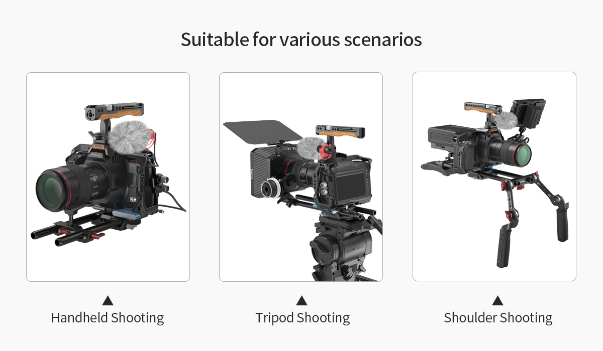 SmallRig Universal LWS Baseplate with Dual 15mm Rod Clamp 3357