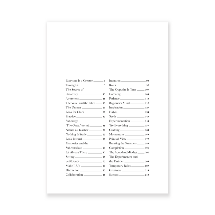 The Creative Act: A Way of Being