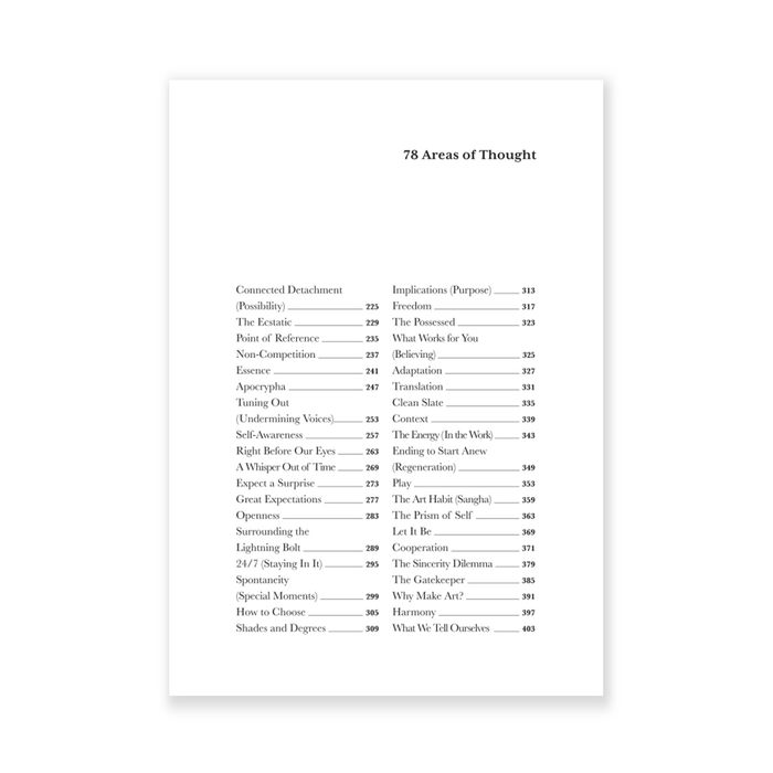 The Creative Act: A Way of Being