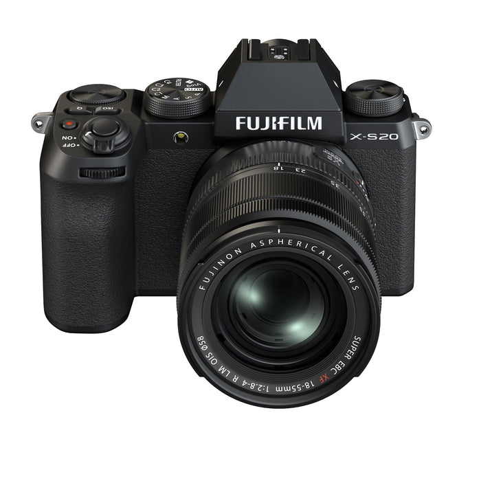 Fujifilm X-S20 Mirrorless Camera with XF 18-55mm f/2.8-4 R LM OIS Lens