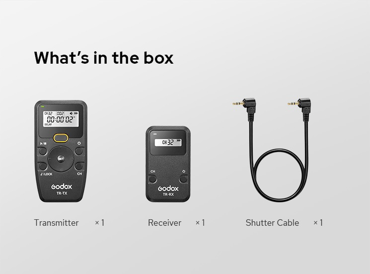 Godox TR-C1 Wireless Timer Remote Control