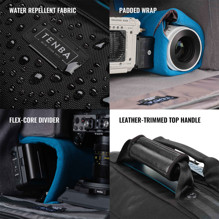 Tenba Cineluxe V2 Shoulder Bag 16, 18L - Black