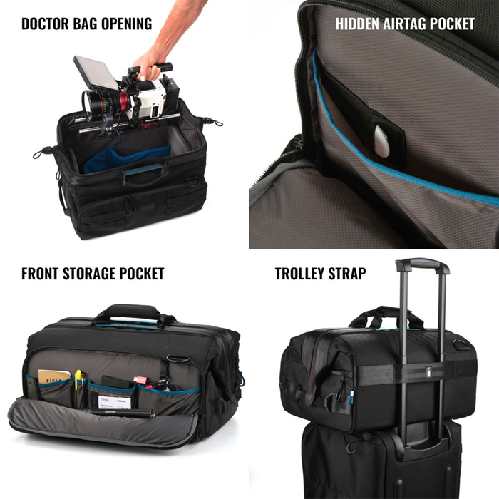 Tenba Cineluxe V2 Shoulder Bag 21, 32L - Black