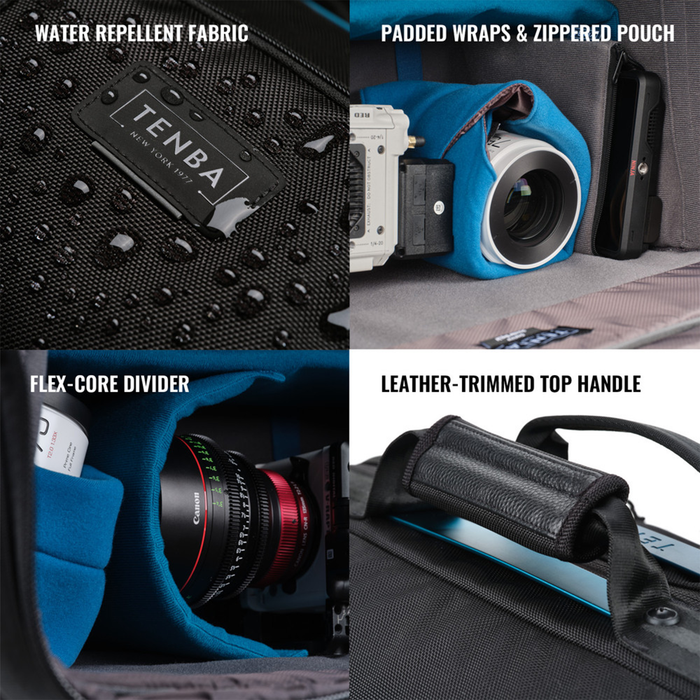Tenba Cineluxe V2 Shoulder Bag 21, 32L - Black