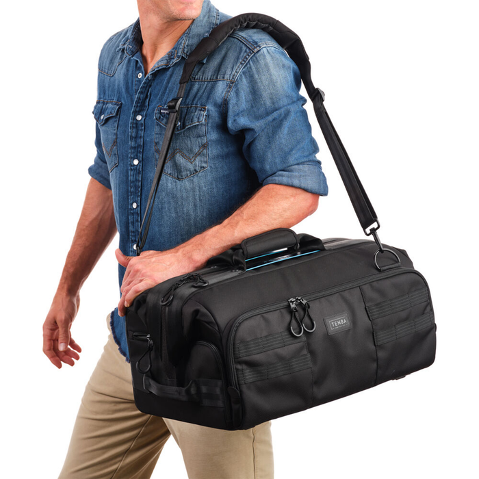 Tenba Cineluxe V2 Shoulder Bag 21 Hightop, 42L - Black