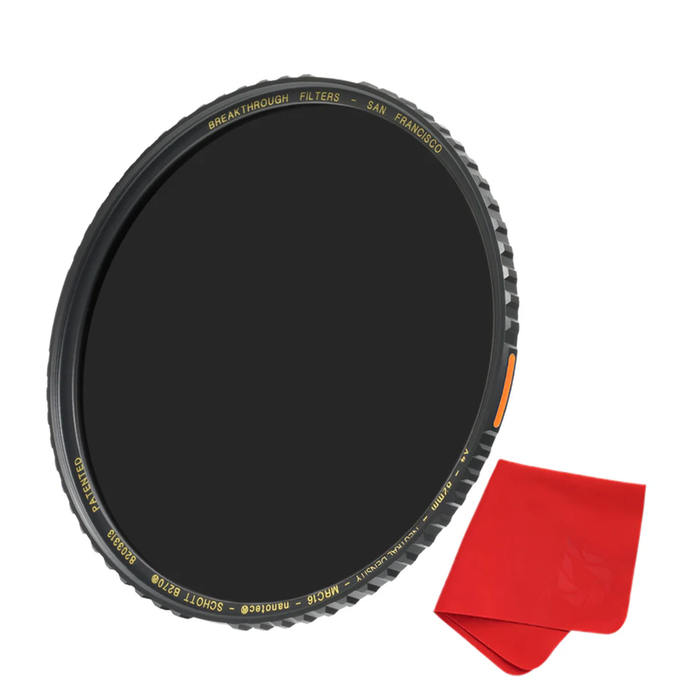 Breakthrough Photography 95mm X4 Solid Neutral Density 3.0 Filter - 10 Stop