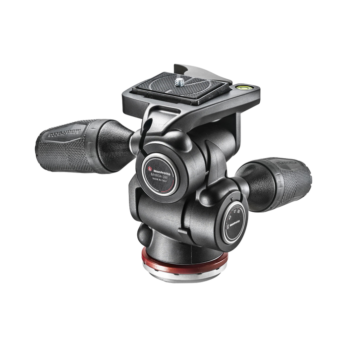Manfrotto MH804 3-Way Pan & Tilt Head with Retractable Levers
