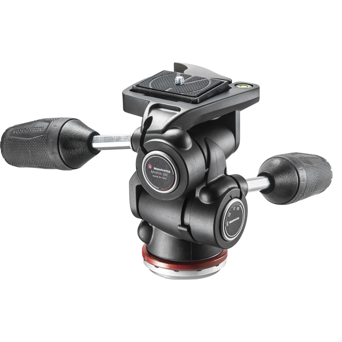 Manfrotto MH804 3-Way Pan & Tilt Head with Retractable Levers