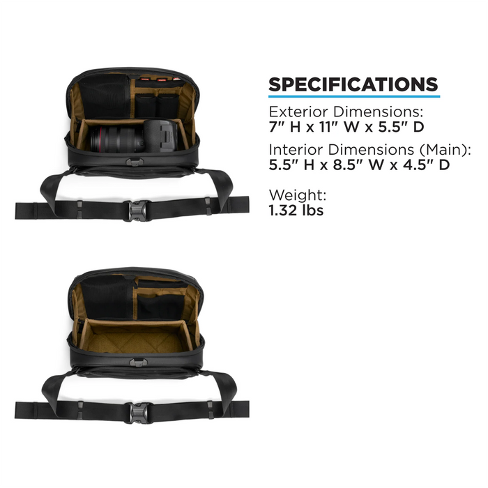 Nomatic McKinnon 5L Camera Sling - Black