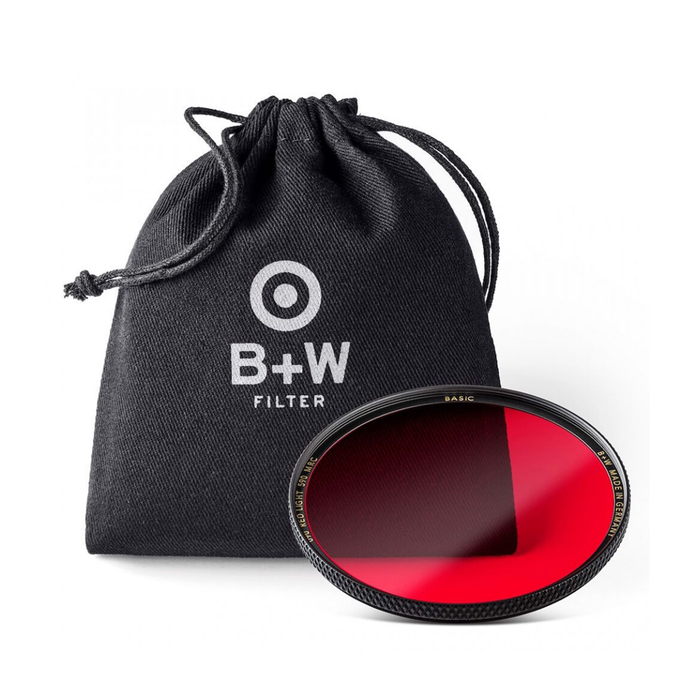 B+W 62mm #590/090 BASIC Red Light MRC Filter