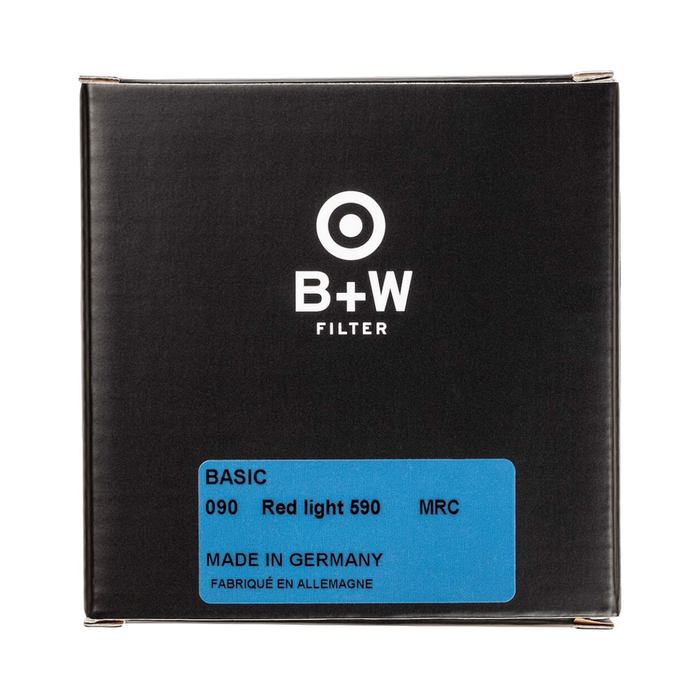 B+W 62mm #590/090 BASIC Red Light MRC Filter