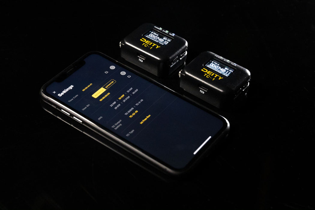 Deity Microphones TC-1 Wireless Timecode Box Generator Kit, 3-Pack