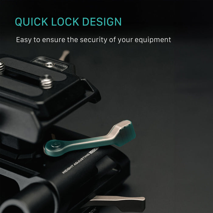 Tilta Arca Height Adjustable 15mm LWS Baseplate – Black