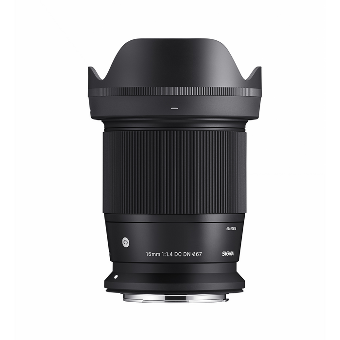 Sigma 16mm f/1.4 DC DN Contemporary Lens - Canon RF Mount Sigma 16mm f/1.4 DC DN Contemporary Lens - Canon RF Mount