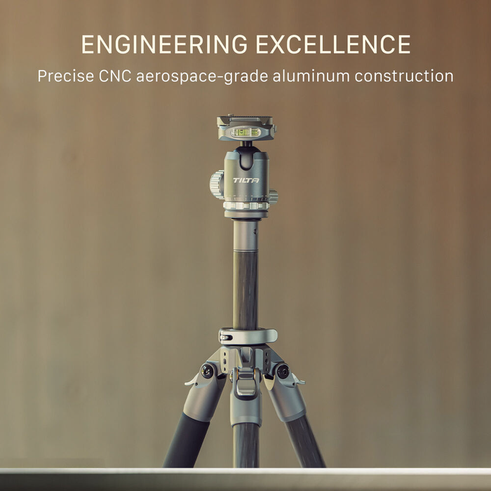 Tilta BT05 Travel 3-Stage Carbon Fiber Tripod with Ball Head - Forest Green