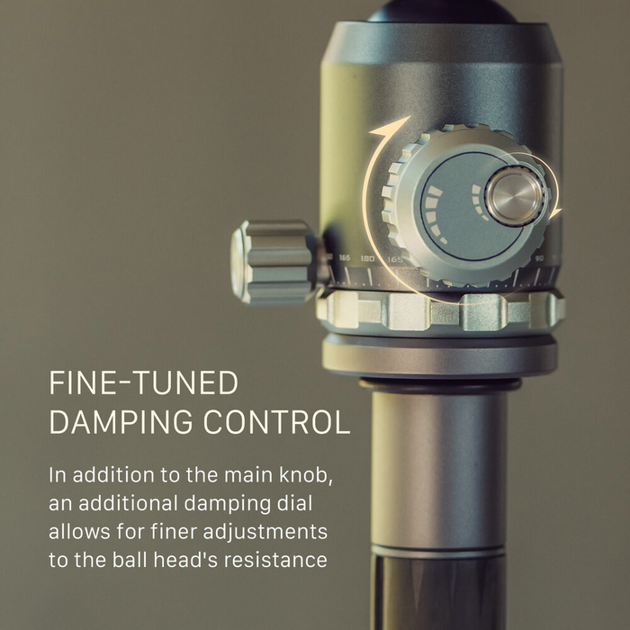 Tilta BT05 Travel 3-Stage Carbon Fiber Tripod with Ball Head - Forest Green