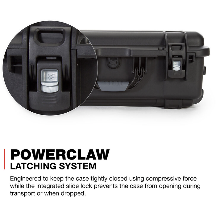 Nanuk 935 Wheeled Pro Photo Kit Protective Case with Padded Dividers & Lid Organizer - Cyan