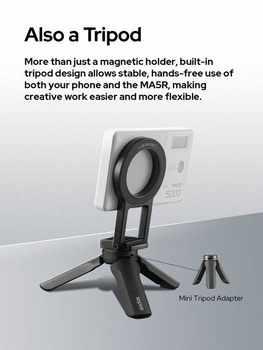 Godox Dual-Sided Magnetic Bracket/Tripod AM01