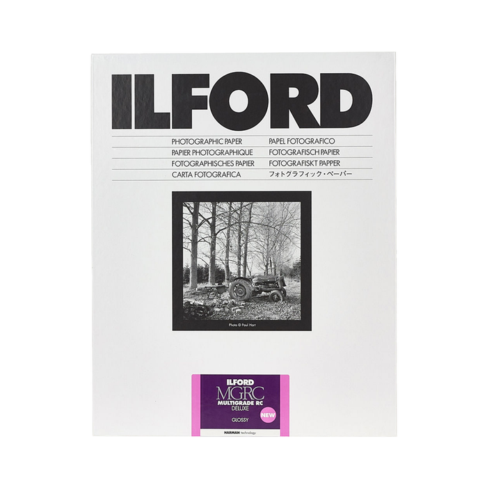 Ilford Multigrade RC Deluxe Paper, Glossy, 16" x 20" - 50 Sheets