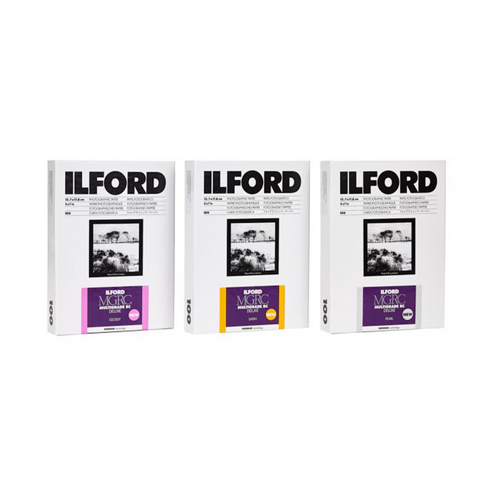 Ilford Multigrade RC Deluxe Paper, Glossy, 16" x 20" - 50 Sheets