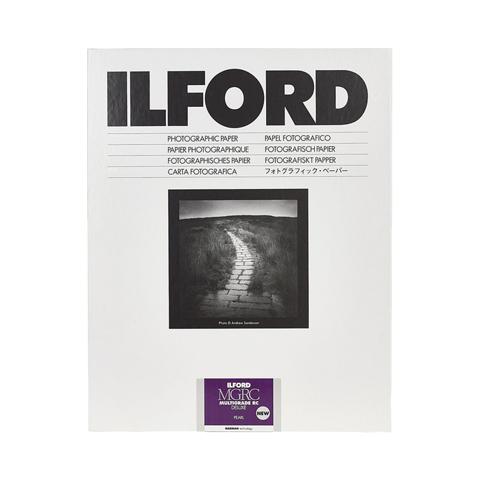 Ilford Multigrade RC Deluxe Paper, Pearl, 16" x 20" - 50 Sheets