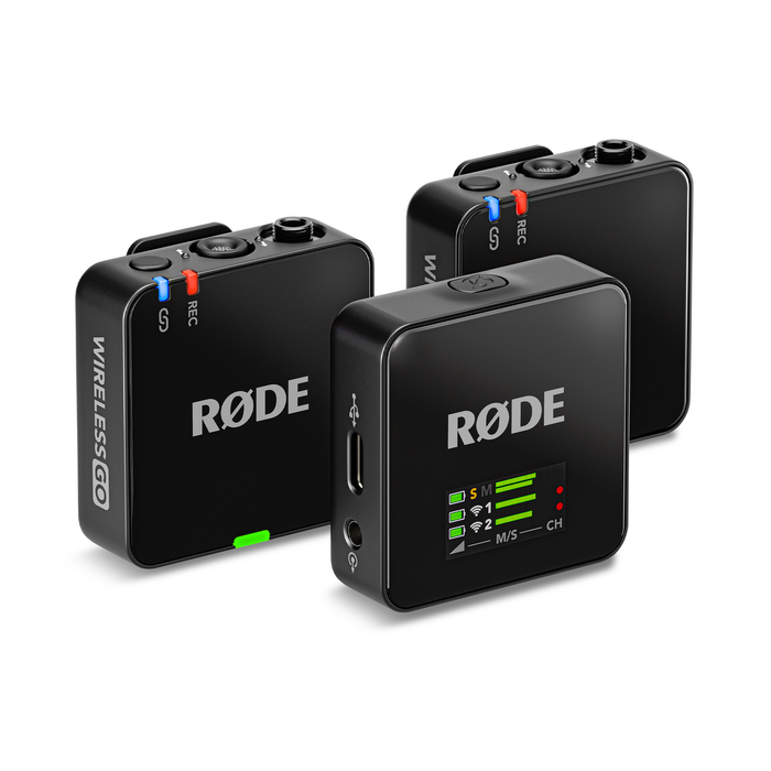 Rode Wireless GO III - Dual Channel Compact Wireless Microphone System