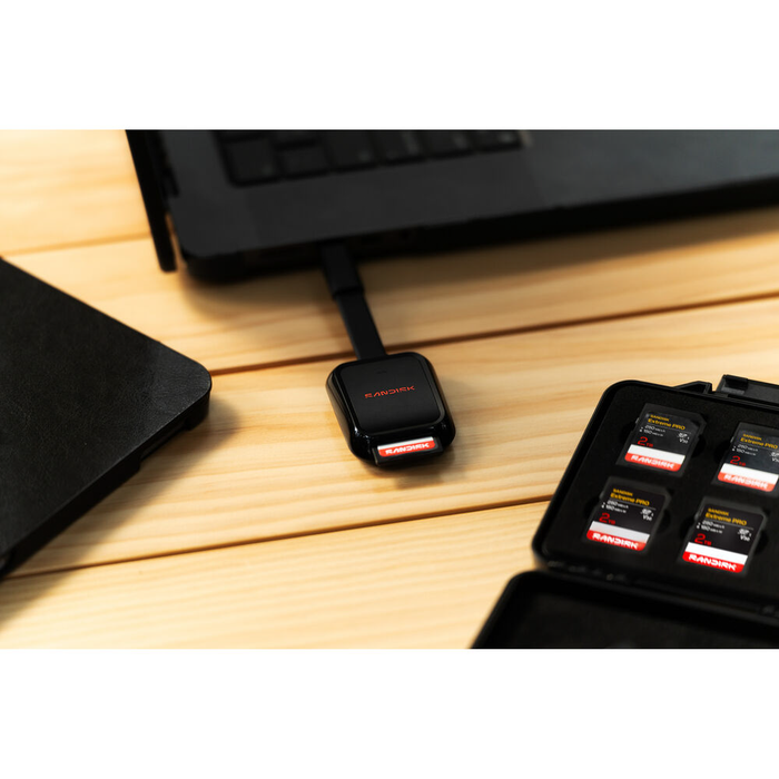 SanDisk QuickFlow SD Card Reader with USB-C