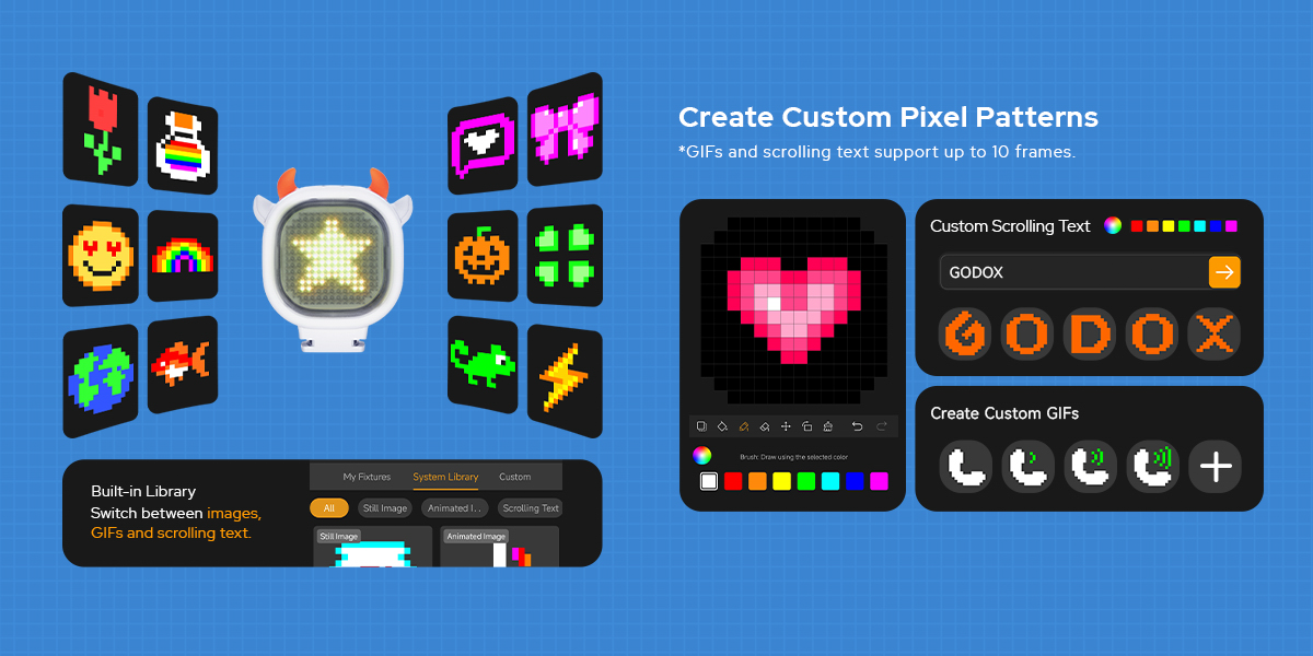 Godox LT1 Creative Pixel LED Light