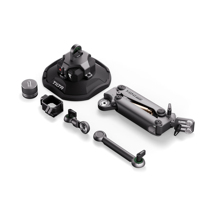 Tilta Hydra Alien Mini Car Mount Kit with Electronic Suction Cup - Titanium Gray