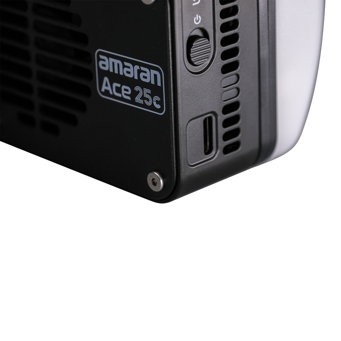 Amaran Ace 25c Compact RGB LED Light Panel All-in-One Creator Kit - Gray