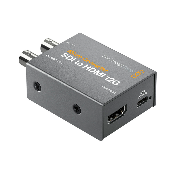 Blackmagic Design Micro Converter SDI to HDMI 12G with Power Supply