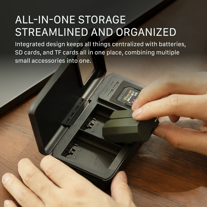 Tilta All-In-One Recharge Companion for NP-FZ100 – Black