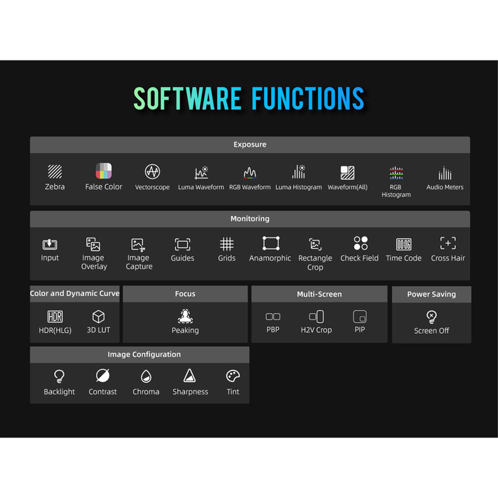 Portkeys BM5IV 5.5" 4K HDMI/SDI Touchscreen Monitor with Camera Control