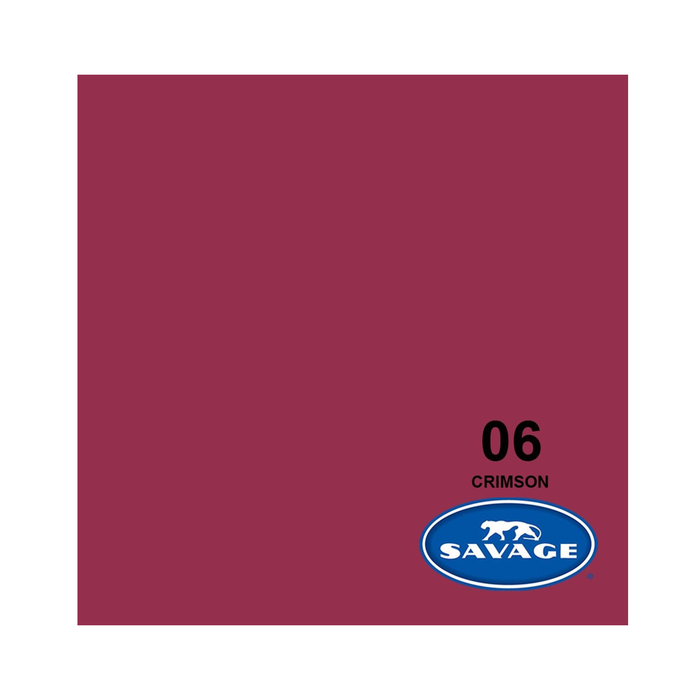 Savage #06 Crimson Seamless Background Paper 107" x 36' - In Store Pick Up Only