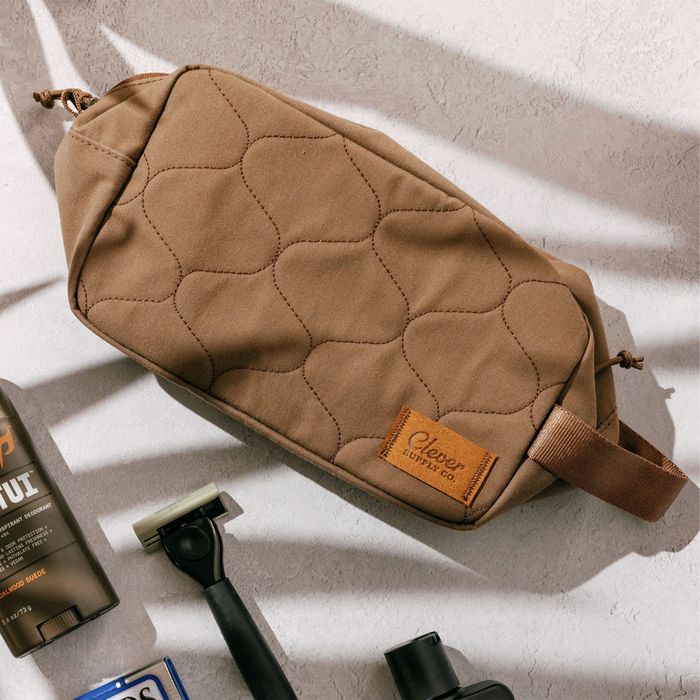 Clever Supply Travel Pouch, 2.5L - Tan