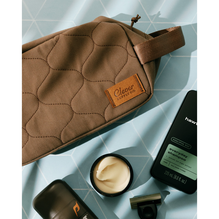 Clever Supply Travel Pouch, 2.5L - Tan