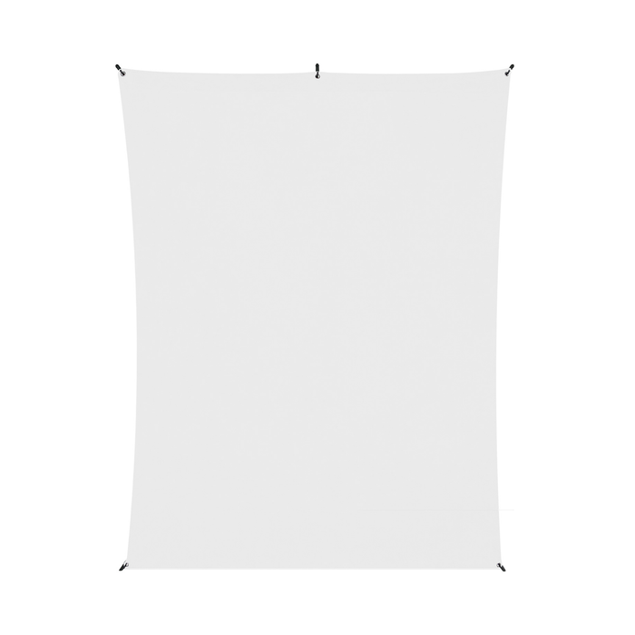Westcott X-Drop Wrinkle-Resistant Backdrop Kit, 5' x 7' - High-Key White