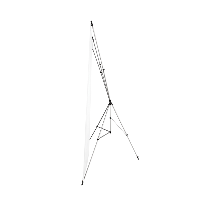Westcott X-Drop Wrinkle-Resistant Backdrop Kit, 5' x 7' - High-Key White