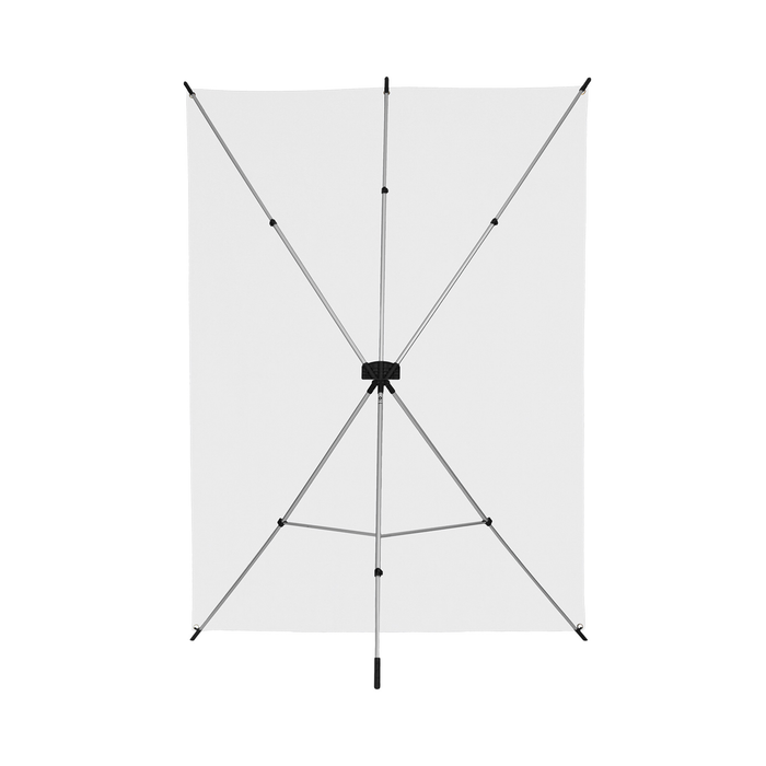 Westcott X-Drop Wrinkle-Resistant Backdrop Kit, 5' x 7' - High-Key White