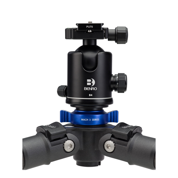 Benro TMA48CXL Mach3 9X Carbon Fiber Series 4 Extra Long Tripod