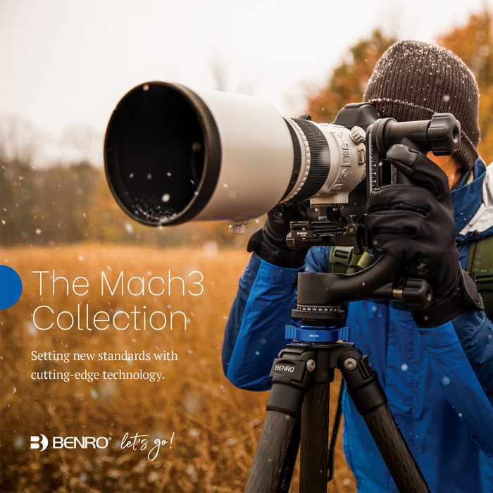 Benro TMA48CXL Mach3 9X Carbon Fiber Series 4 Extra Long Tripod