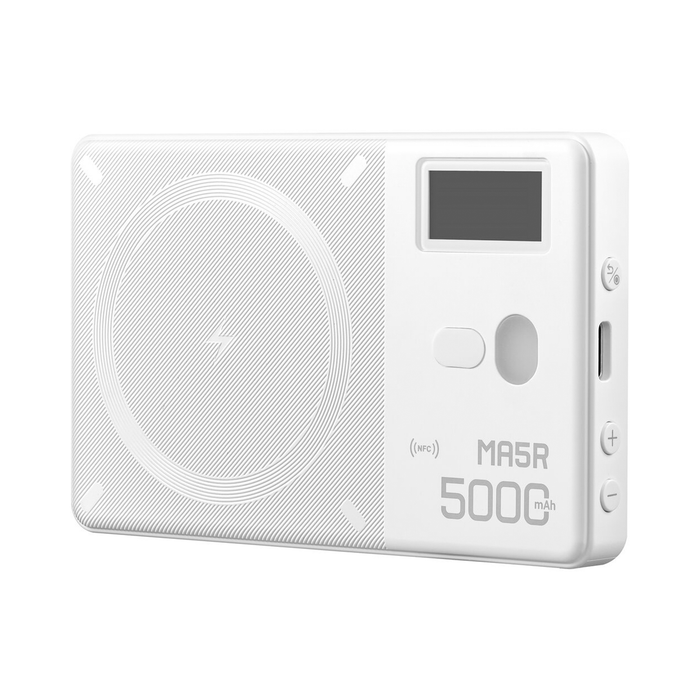 Godox MA5R RGB LED Light & Power Bank - White