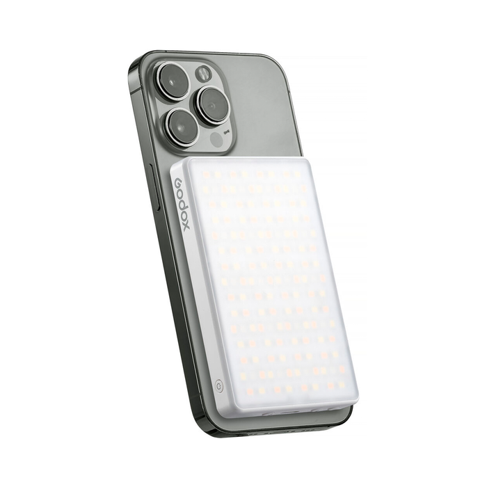 Godox MA5R RGB LED Light & Power Bank - White