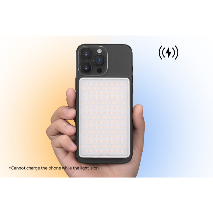 Godox MA5R RGB LED Light & Power Bank - White